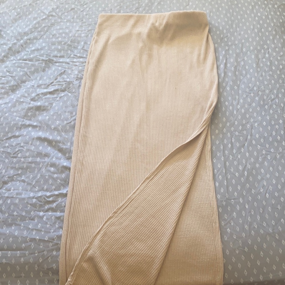 Beige skirt